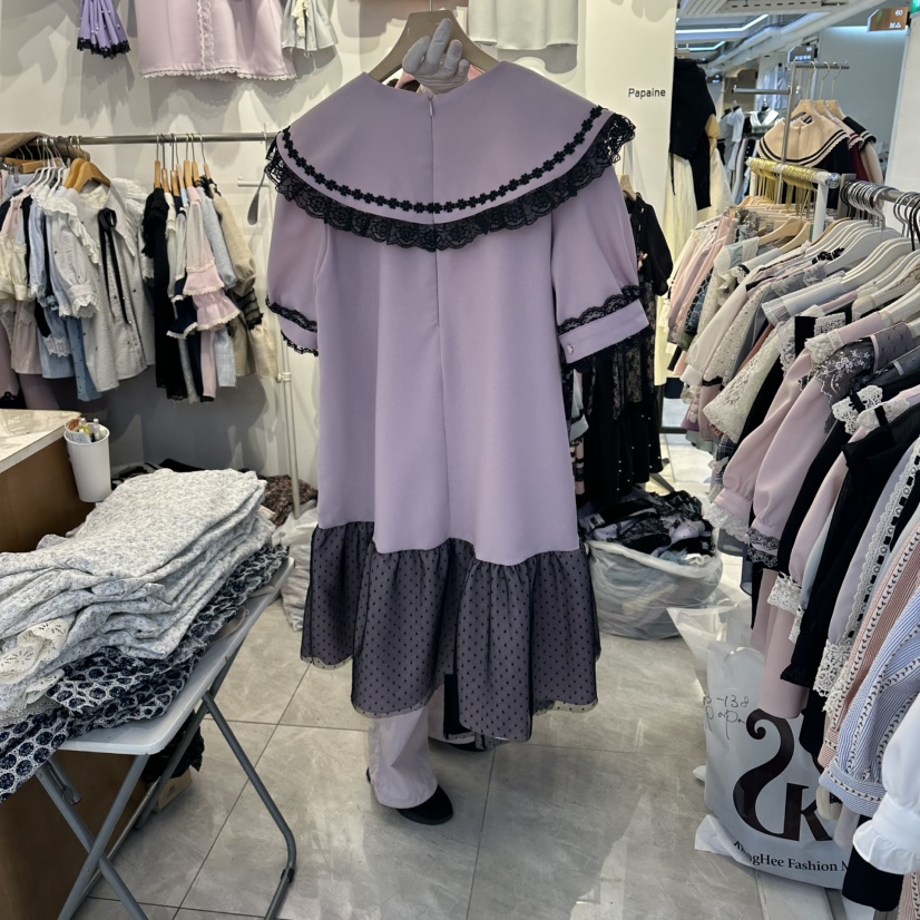 PAPA東大門直郵女士新款熱賣推薦26春夏人氣時尚休閑連衣裙Papaine/HALMADE連衣裙