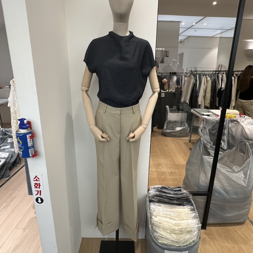 aube nunt東大門實拍女士新款職業推薦休閑26春夏襯衫蕾絲衫aube nunt襯衫/蕾絲衫