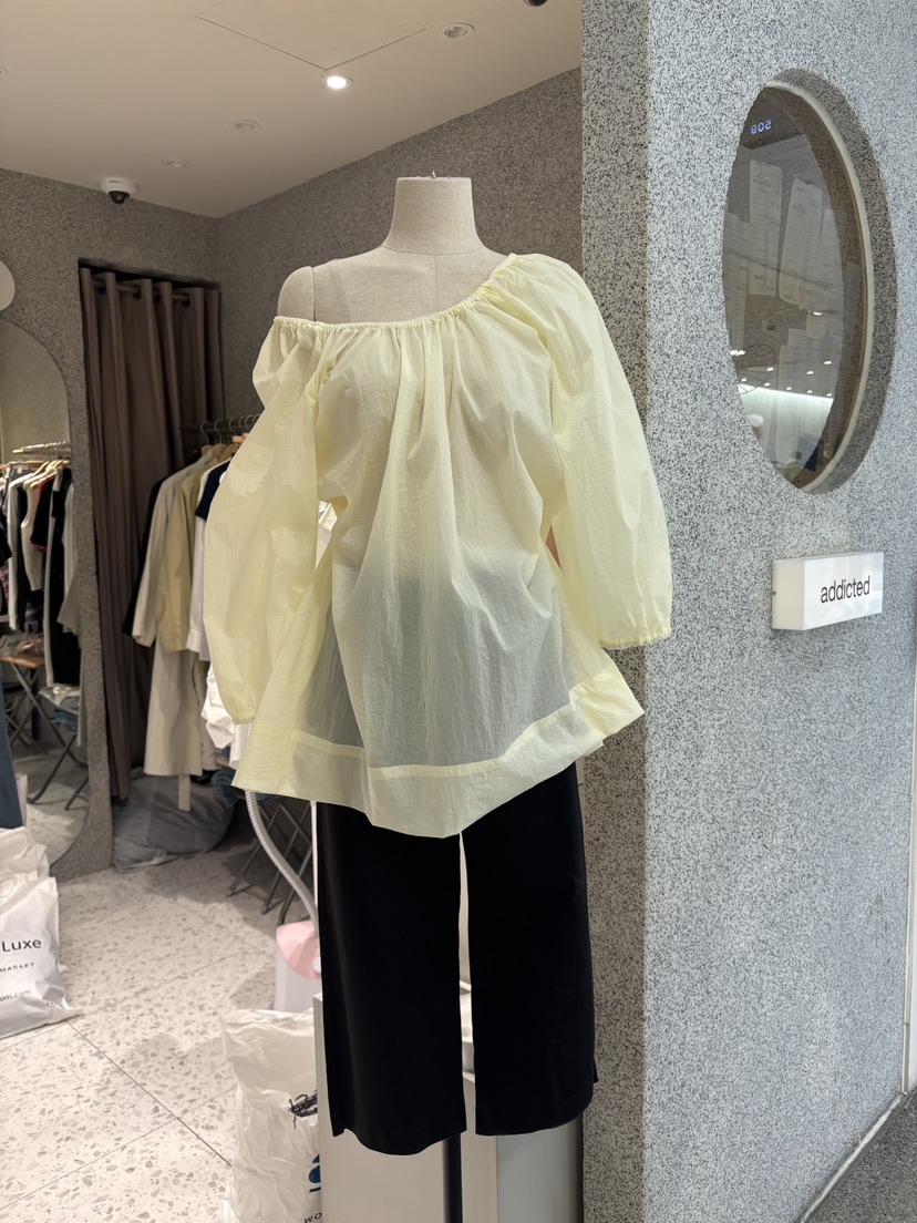 ADDICTED東大門實拍女士新品26春夏時尚真品熱賣襯衫蕾絲衫ADDICTED襯衫/蕾絲衫