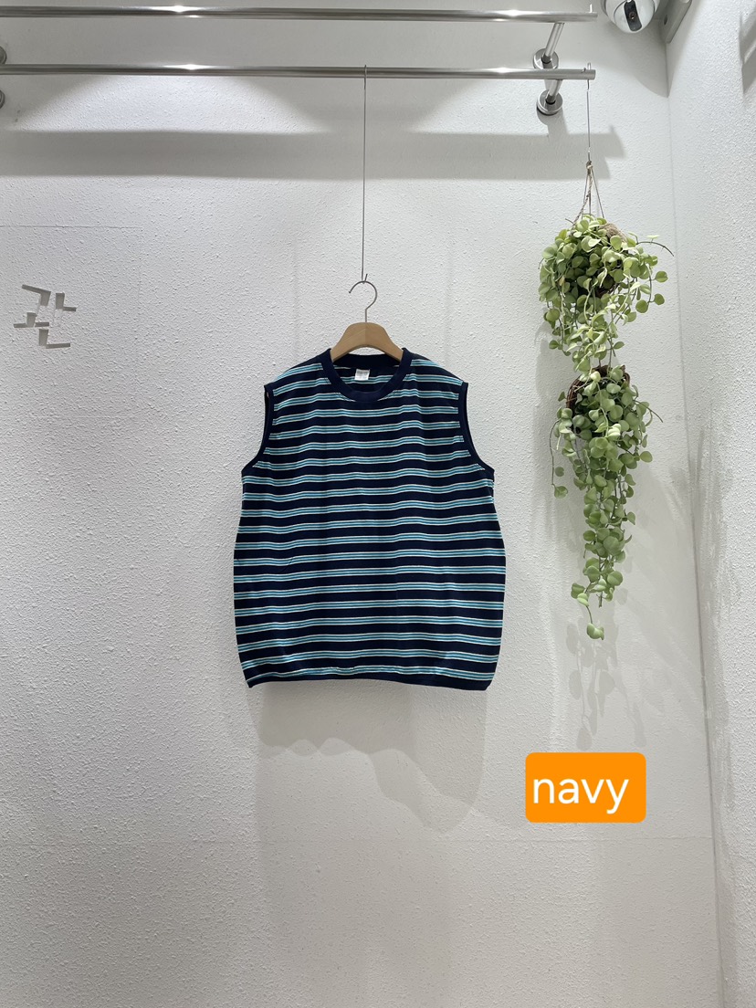GALLERY-A韓國直郵女裝新品時尚真品人氣休閑吊帶背心條紋GALLERY吊帶/背心圖色2