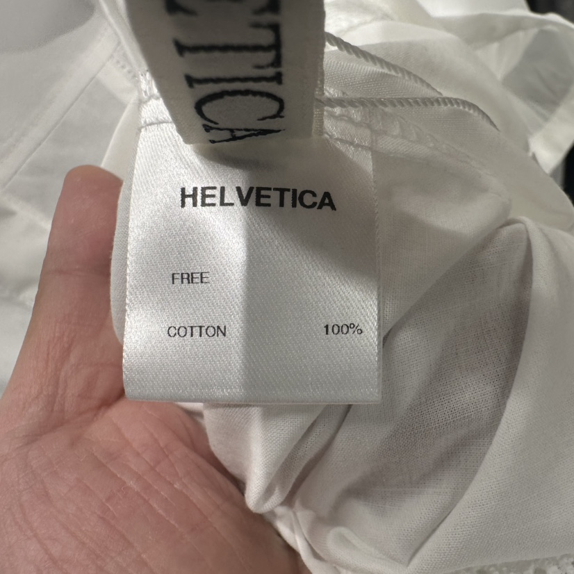 HELVETICA東大門代購女士新品人氣26春夏職業襯衫蕾絲衫蕾絲HELVETICA襯衫/蕾絲衫