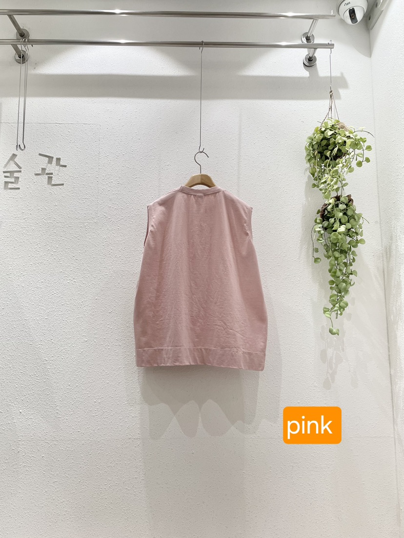 GALLERY-A韓國代購女士新款人氣26春夏吊帶背心提花撞色GALLERY吊帶/背心