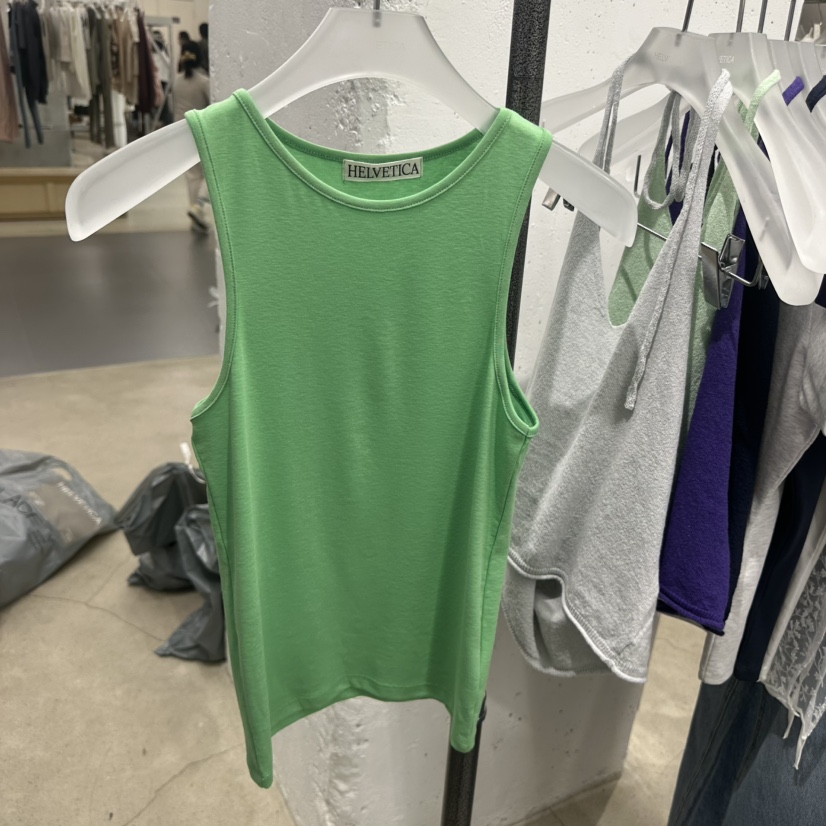 HELVETICA東大門實拍女裝新品時尚人氣推薦職業休閑吊帶背心HELVETICA吊帶/背心圖色1