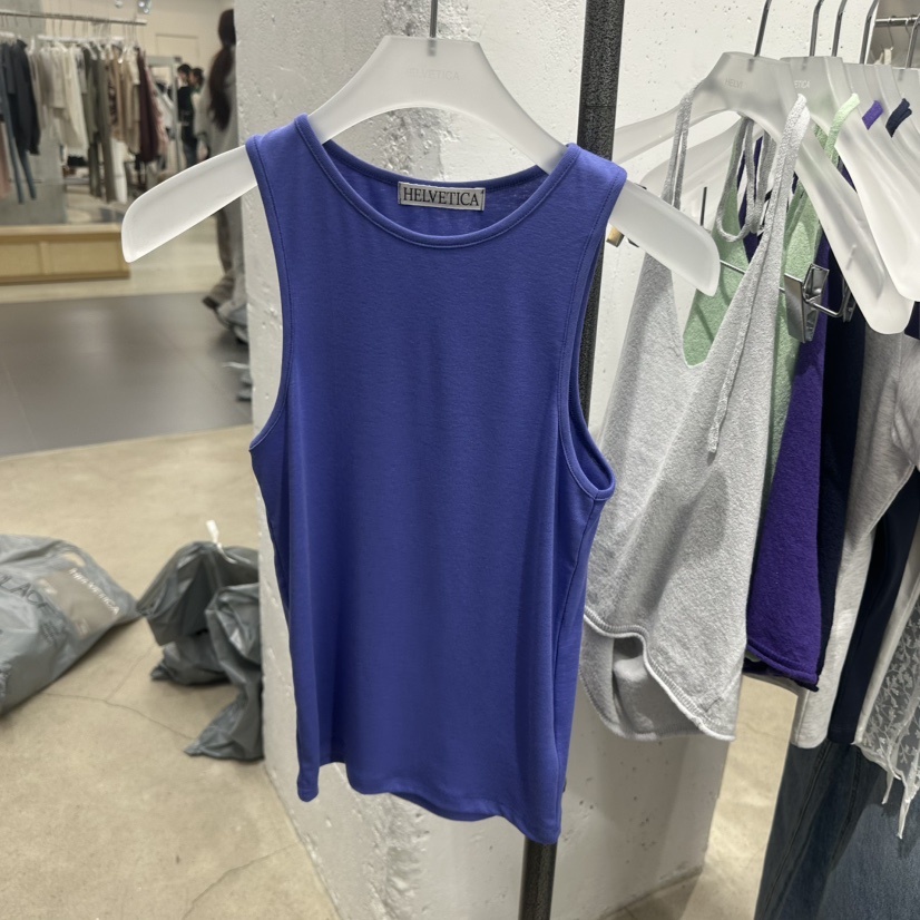 HELVETICA東大門實拍女裝新品時尚人氣推薦職業休閑吊帶背心HELVETICA吊帶/背心圖色4