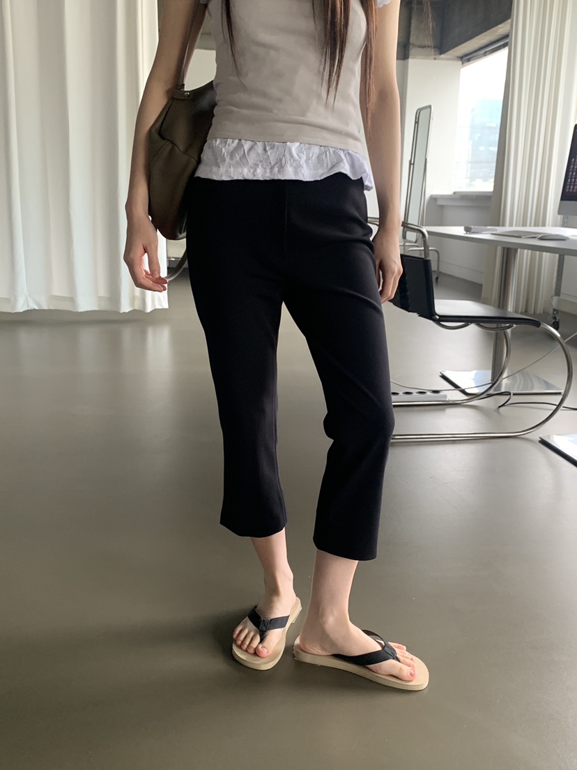 LOGARDEN東大門直郵女裝新款26春夏職業休閑推薦熱賣休閑褲LO GARDEN休閑褲圖色1