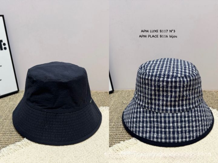 N3韓國直郵女裝新品人氣休閑職業熱賣帽子漁夫帽格紋雙面N3帽子