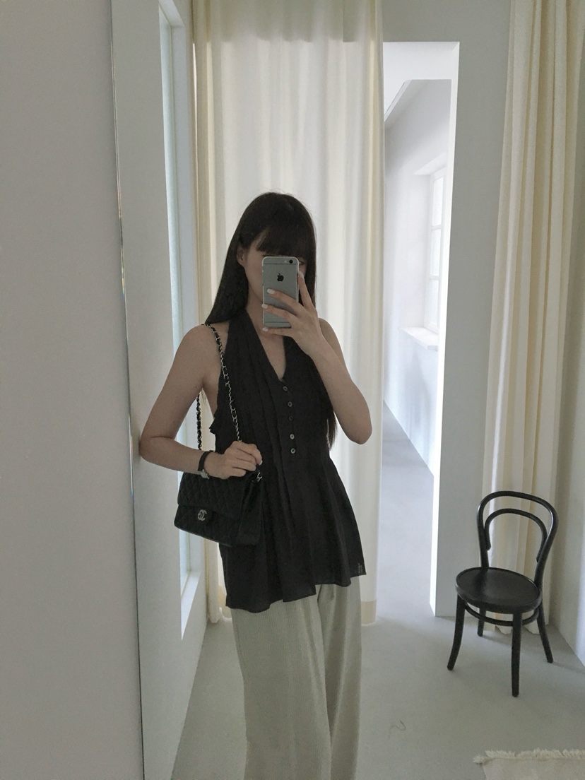 LEGACY東大門代購女士新品真品26春夏人氣吊帶背心褶裥亞麻LEGACY吊帶/背心