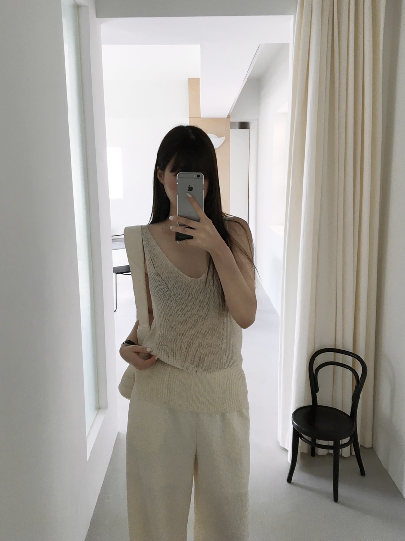 LEGACY東大門直郵女士新款真品時尚推薦吊帶背心透視亞麻LEGACY吊帶/背心