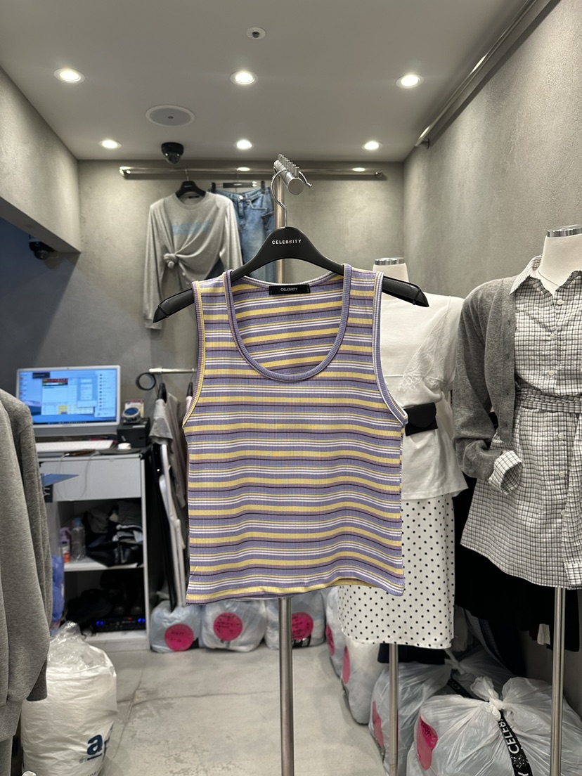 CELEBRITY-A東大門直郵女士新品人氣真品26春夏吊帶背心CELEBRITY-A吊帶/背心圖色2