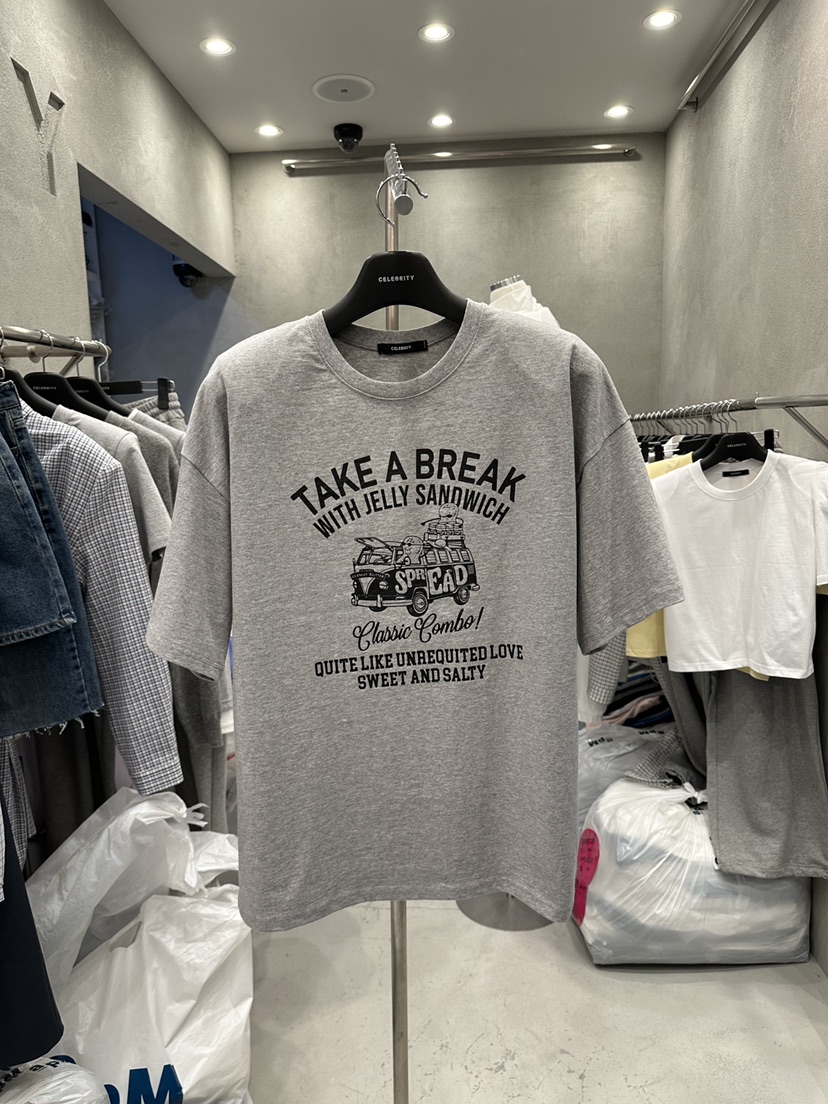 CELEBRITY-A東大門直郵女士新款職業26春夏推薦真品休閑T恤CELEBRITY-AT恤圖色3