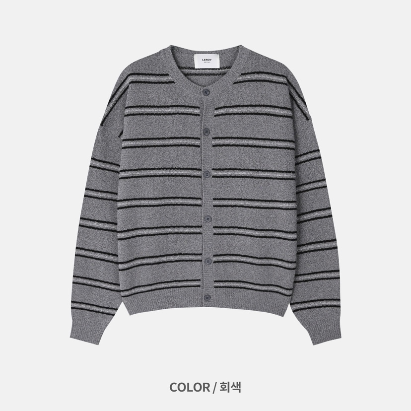 LEROY/MOLE東大門實拍女裝新款休閑真品26春夏針織衫條紋LEROY/MOLE針織衫圖色3