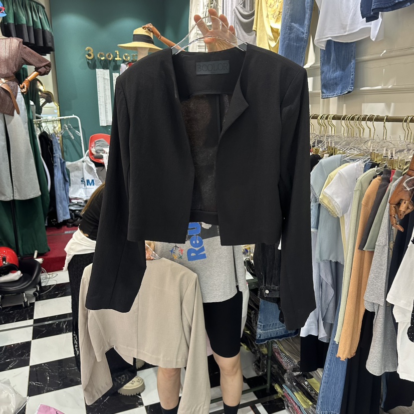 3COLOR韓國直郵女士新品人氣夾克Three color夾克圖色2