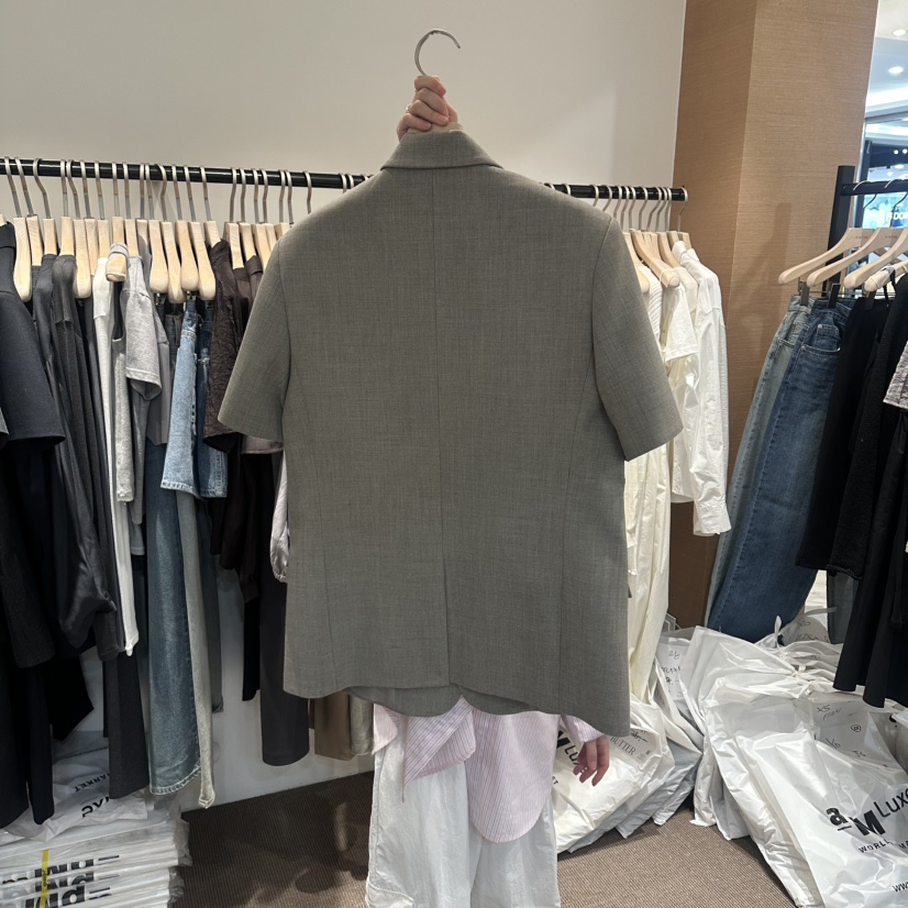 LE BUTTER韓國直郵女裝新品休閑人氣真品熱賣職業夾克羊毛LE BUTTER夾克