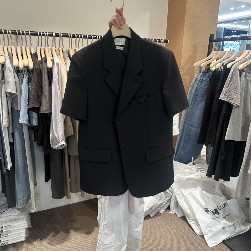 LE BUTTER韓國直郵女裝新品休閑人氣真品熱賣職業夾克羊毛LE BUTTER夾克圖色3