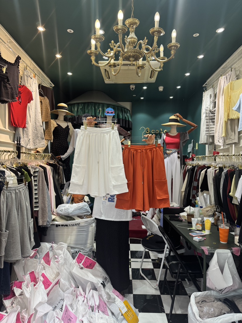 3COLOR韓國代購女士新品推薦短褲Three color短褲
