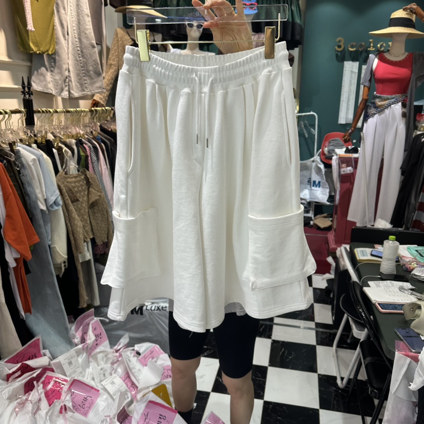 3COLOR韓國代購女士新品推薦短褲Three color短褲圖色1