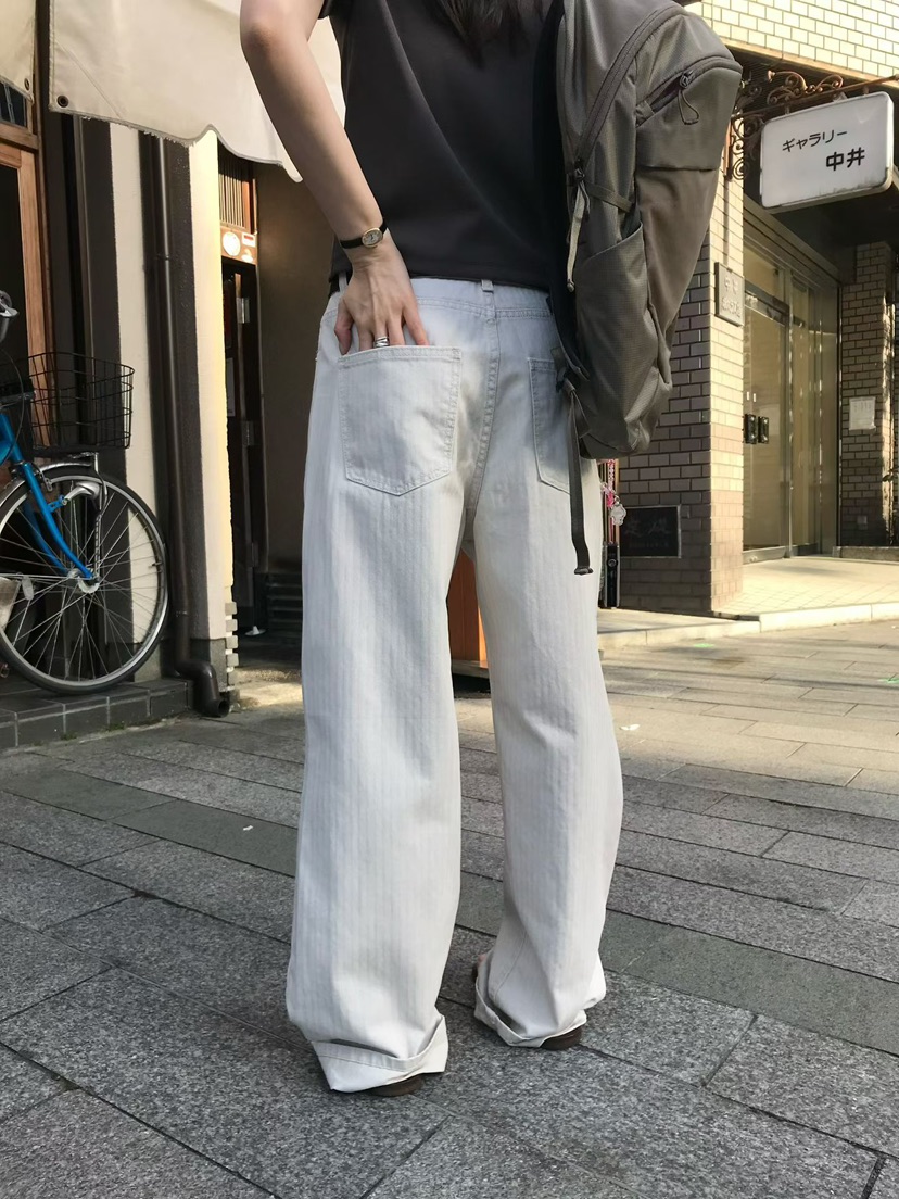 ANSWER東大門代購女士新品時尚職業真品推薦26春夏牛仔褲ANSWER牛仔褲