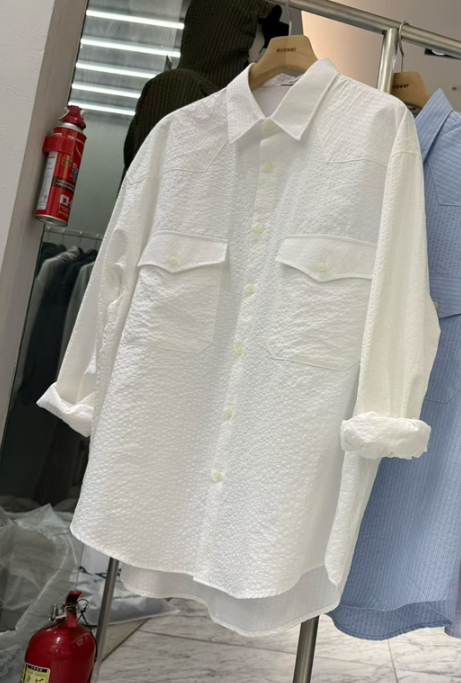 ANSWER韓國直郵女士新款休閑職業推薦人氣真品襯衫蕾絲衫ANSWER襯衫/蕾絲衫圖色3