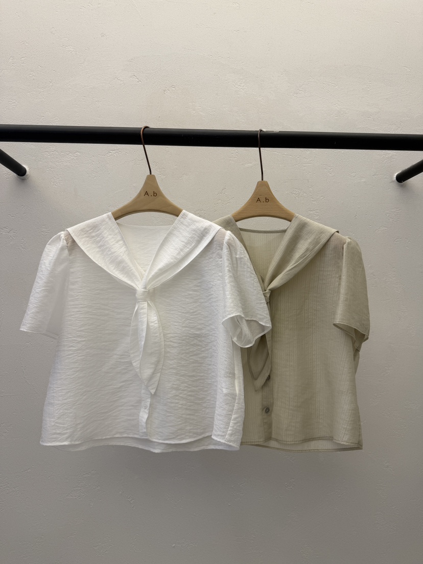 AUTUMN BEIGE-Q韓國代購女裝新款熱賣推薦人氣襯衫蕾絲衫A.b/AUTUMN BEIGE襯衫/蕾絲衫