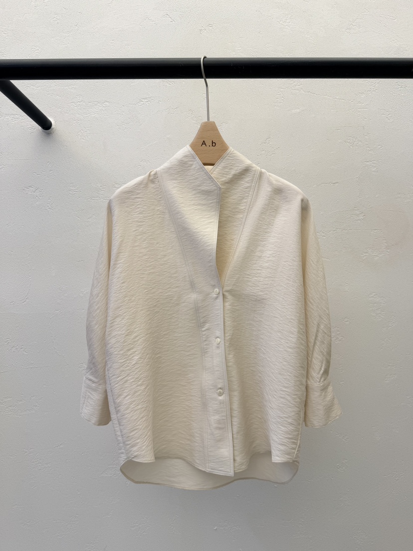 AUTUMN BEIGE-Q韓國直郵女士新款26春夏人氣襯衫蕾絲衫A.b/AUTUMN BEIGE襯衫/蕾絲衫圖色1