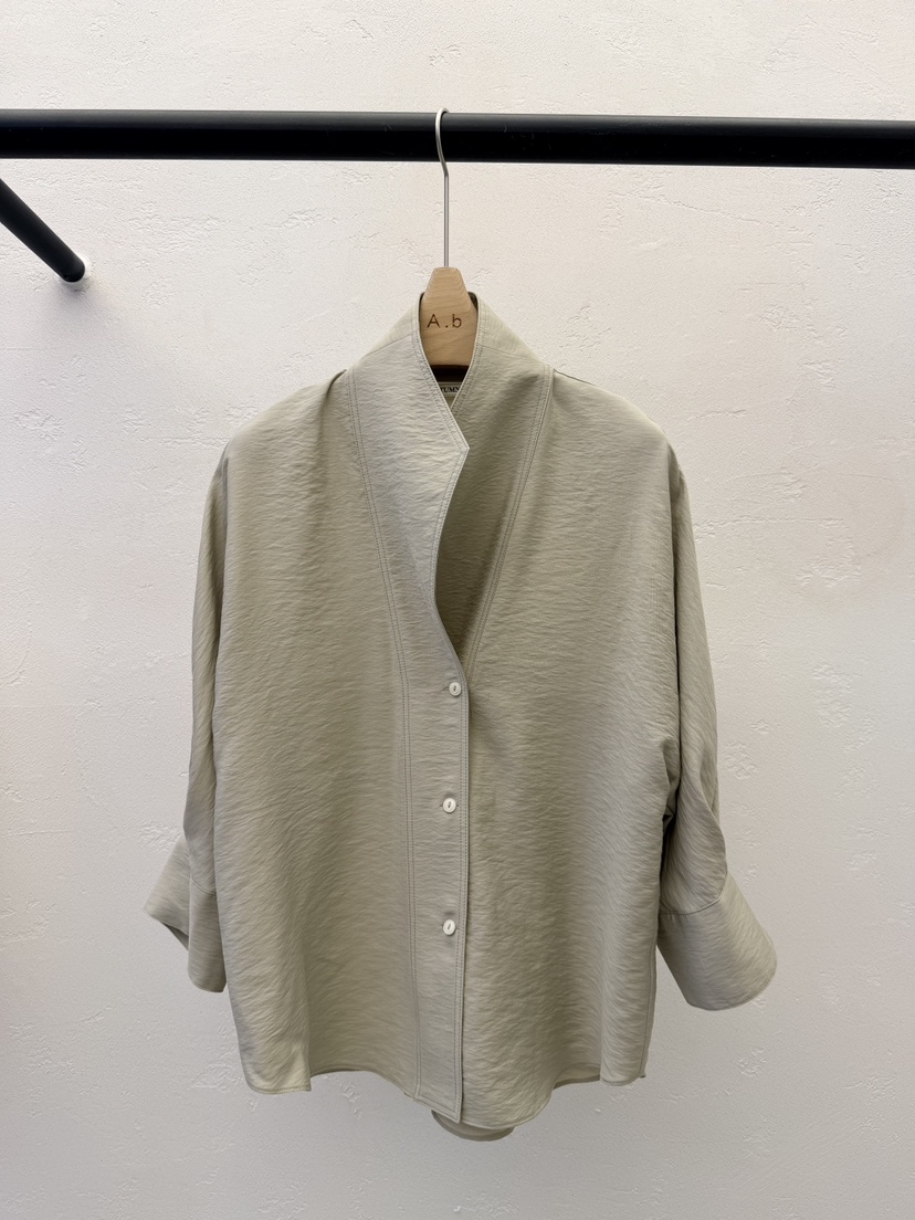 AUTUMN BEIGE-Q韓國直郵女士新款26春夏人氣襯衫蕾絲衫A.b/AUTUMN BEIGE襯衫/蕾絲衫圖色2