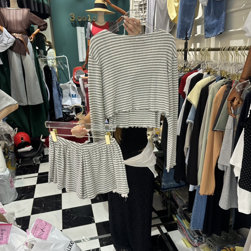 3COLOR韓國直郵女裝新品26春夏套裝三件套Three color套裝