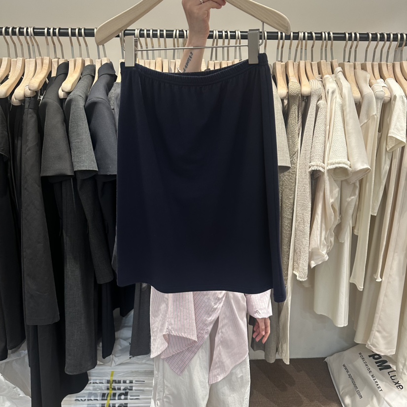 LE BUTTER東大門實拍女士新品休閑26春夏半身裙中短裙棉質LE BUTTER半身裙/中短裙圖色2