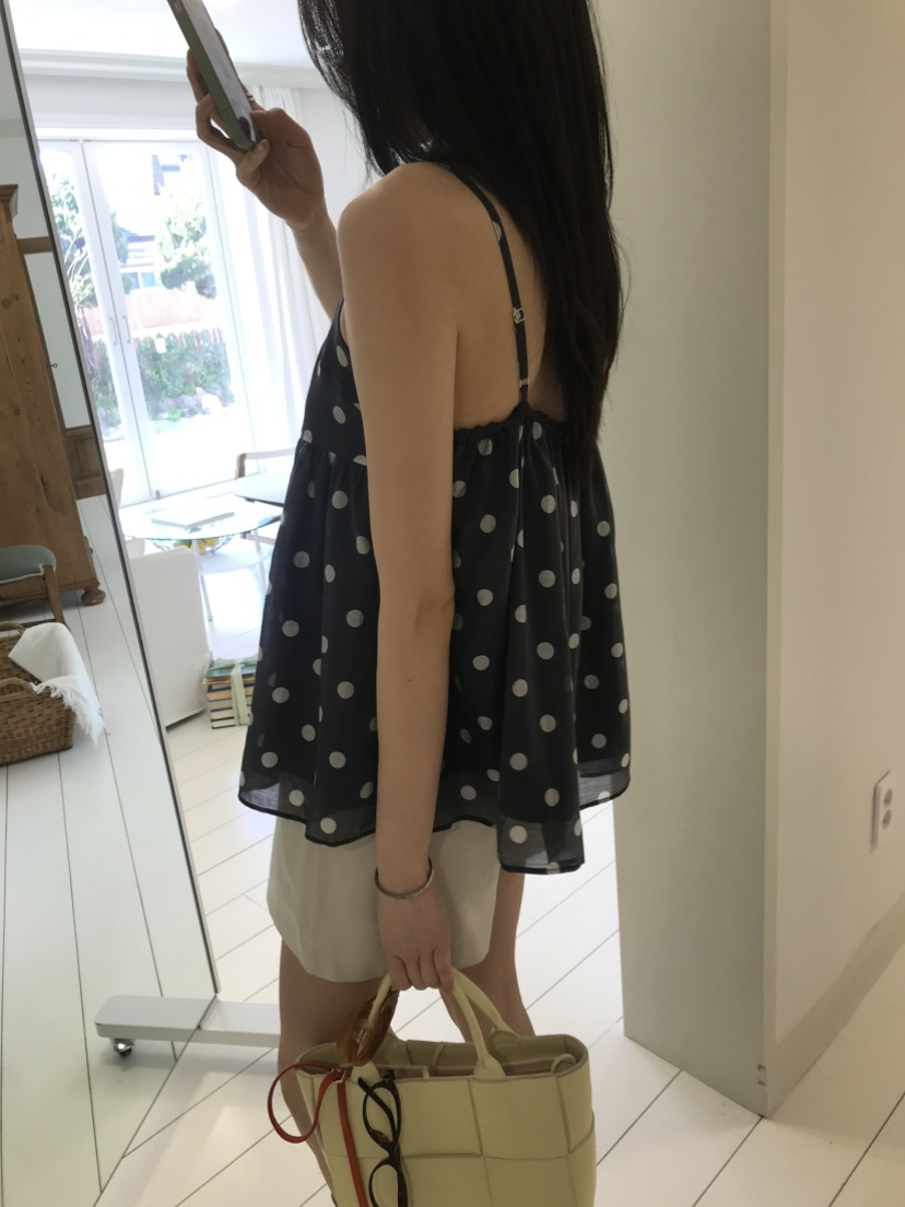 ME MO韓國直郵實拍女士新品26春夏時尚熱賣休閑吊帶背心ME MO吊帶/背心