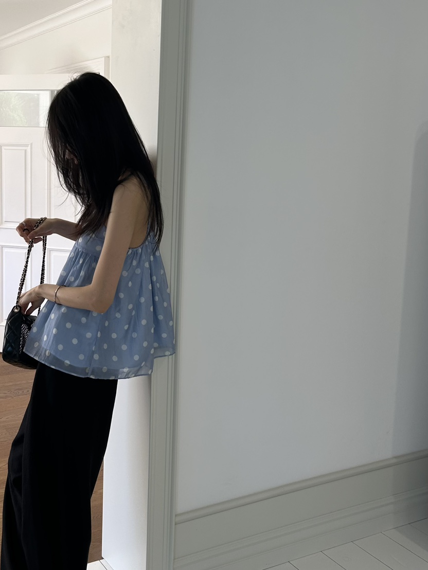 ME MO韓國直郵實拍女士新品26春夏時尚熱賣休閑吊帶背心ME MO吊帶/背心