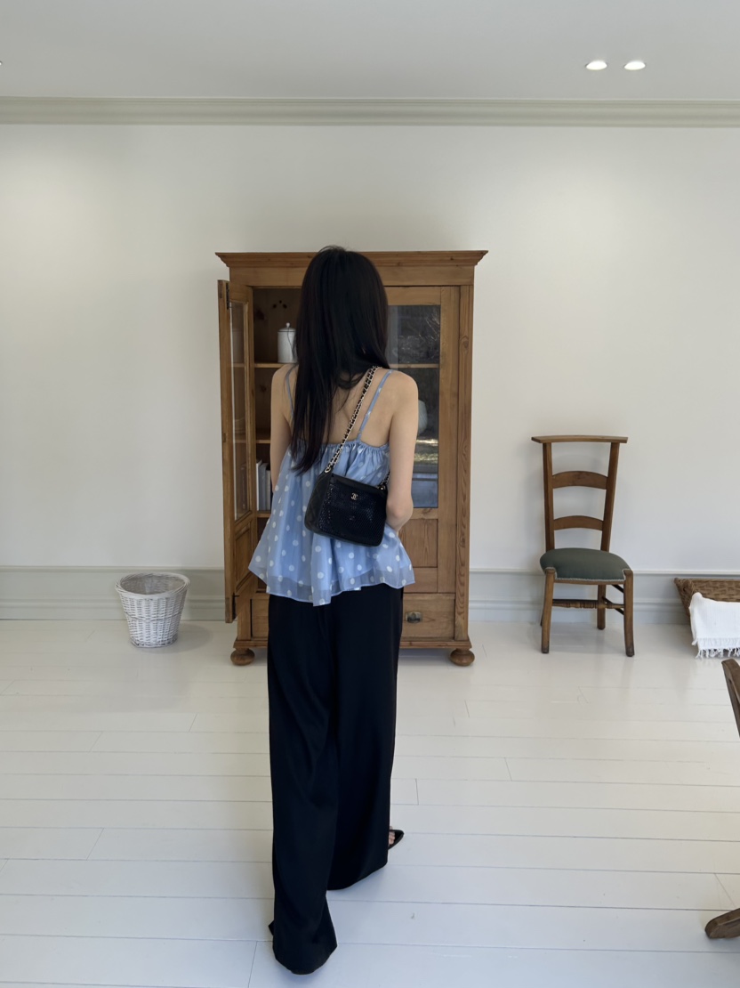 ME MO韓國直郵實拍女士新品26春夏時尚熱賣休閑吊帶背心ME MO吊帶/背心