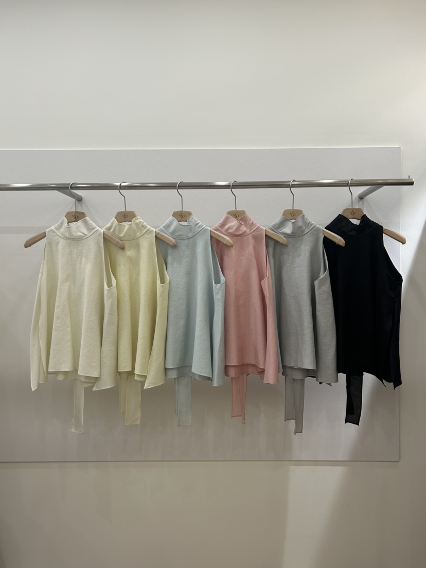 ME MO韓國直郵女裝新品時尚26夏季人氣襯衫蕾絲衫系帶雙層ME MO襯衫/蕾絲衫