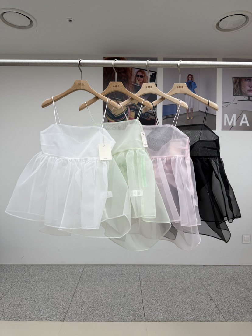 MADE-P韓國代購女裝新品26夏季推薦休閑26春夏時尚連衣裙MADE-P連衣裙