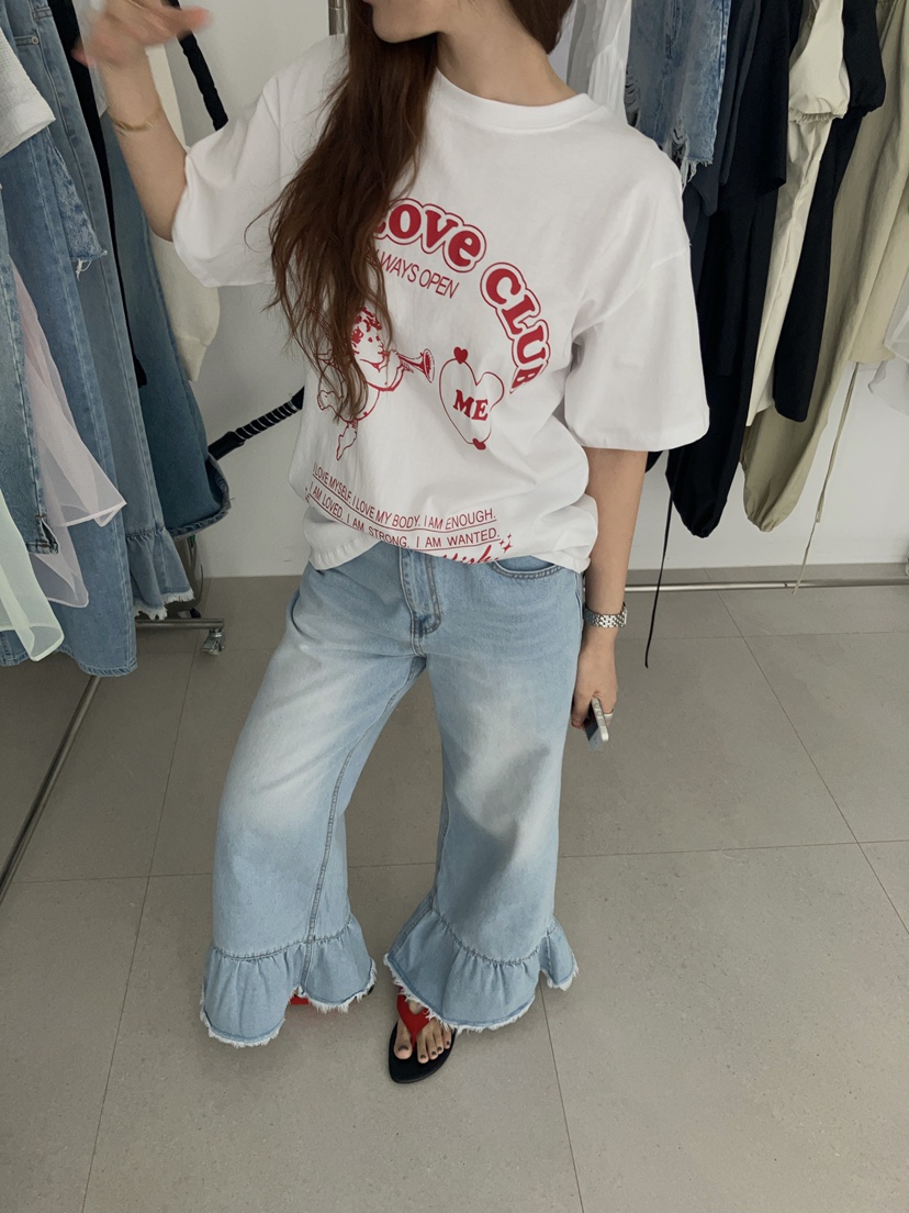 MADE-P韓國代購女士新款26夏季職業休閑26春夏時尚熱賣T恤MADE-PT恤