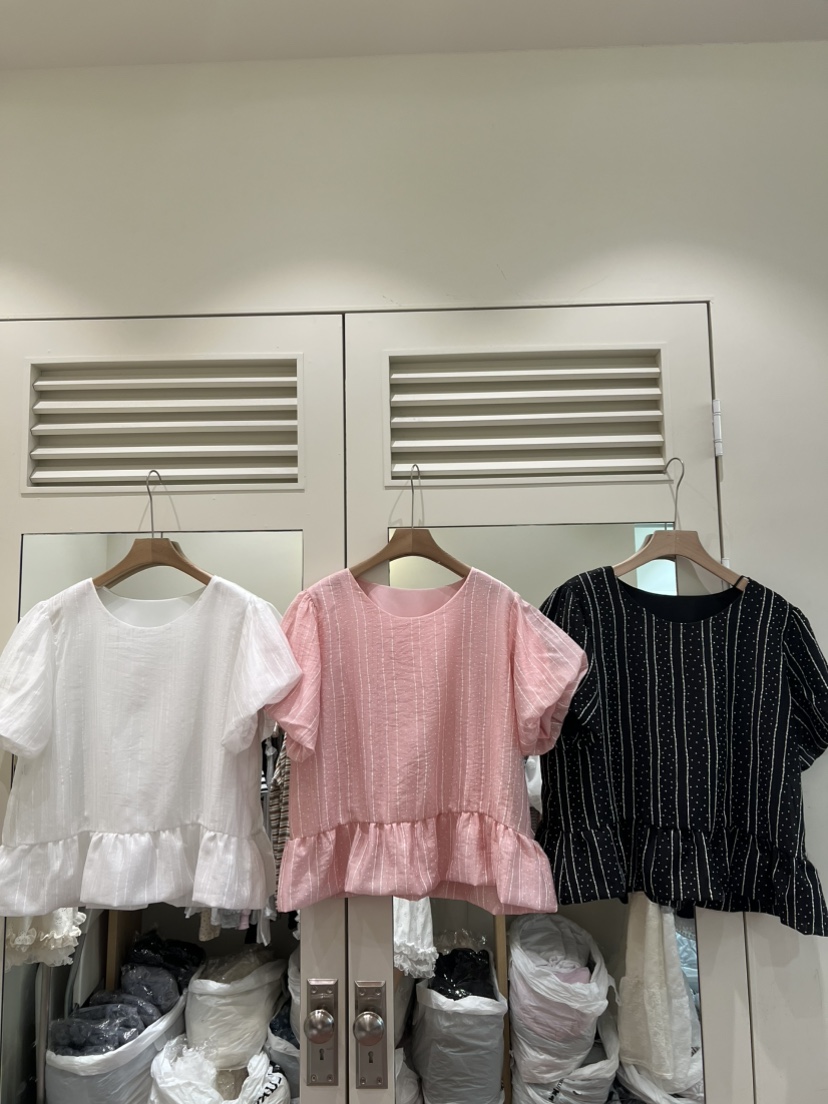 BE&amp;BE韓國東大門直郵女士新品人氣休閑26春夏襯衫蕾絲衫BE&be襯衫/蕾絲衫