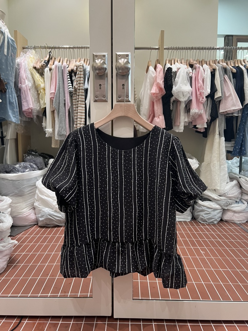BE&amp;BE韓國東大門直郵女士新品人氣休閑26春夏襯衫蕾絲衫BE&be襯衫/蕾絲衫圖色3