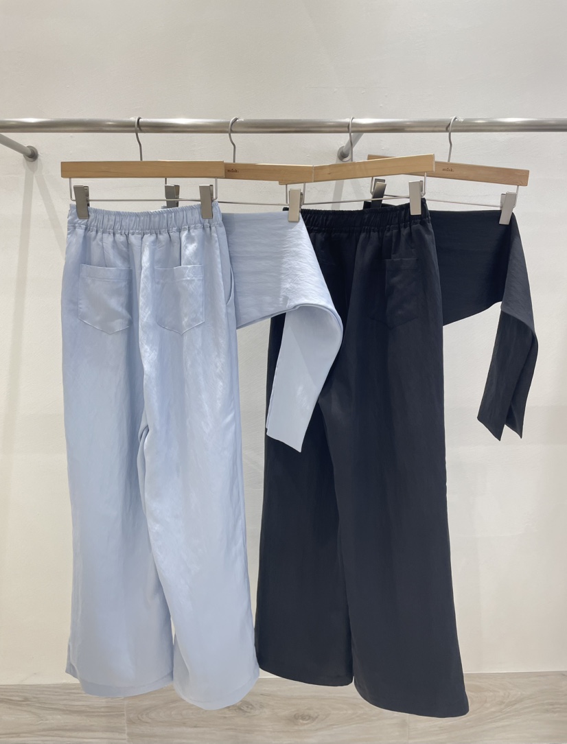 MUSK韓國直郵女士新品休閑推薦職業26春夏熱賣人氣休閑褲MUSK休閑褲