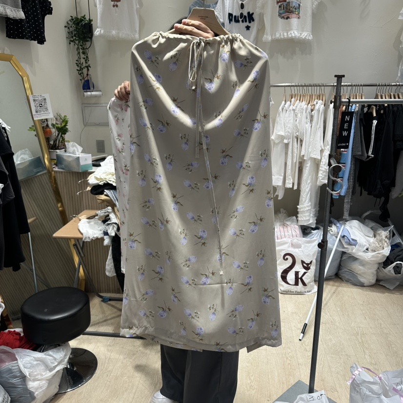 UNDERSTAR_VINTAGE韓國直郵女士新品人氣時尚職業長裙直筒UNDERSTAR_VINTAGE長裙圖色2
