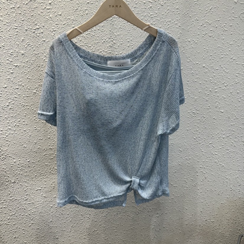 TARA韓國直郵實拍女裝新品26夏季熱賣時尚26春夏套裝紗布TARA套裝圖色4