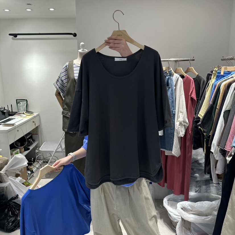 IN KIRA韓國代購女裝新品熱賣人氣職業推薦26夏季休閑T恤IN KIRAT恤圖色4