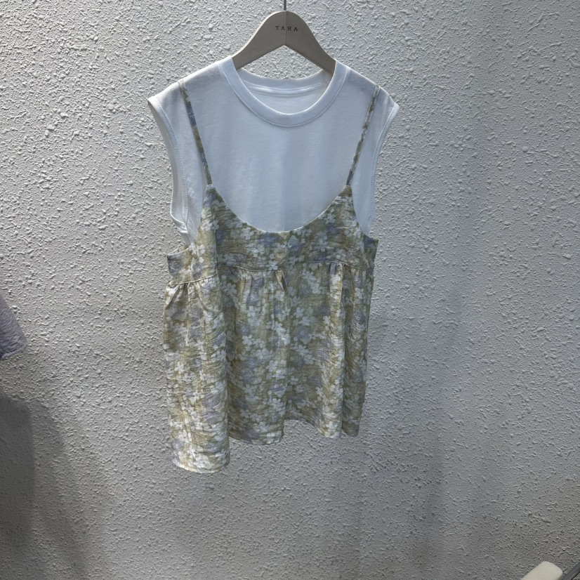 TARA韓國東大門直郵女士新品26夏季熱賣推薦26春夏套裝花朵TARA套裝圖色2