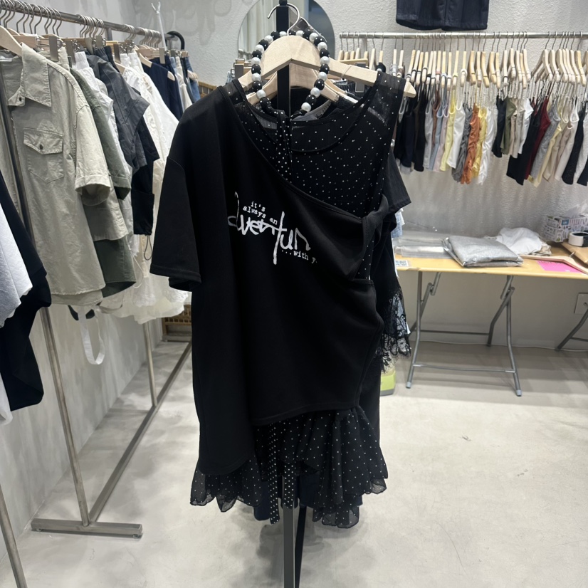 HOT PLACE/DREAM GIRIS/HOT ISSUE韓國東大門直郵女士新品人氣套裝三件套腰帶HOT PLACE/DREAM GIRIS/HOT ISSUE套裝圖色2
