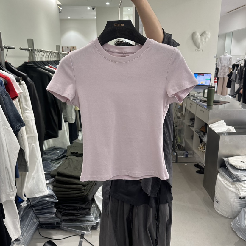DIARRA韓國直郵實拍女裝新品26春夏熱賣時尚人氣推薦休閑T恤DIARRAT恤圖色2
