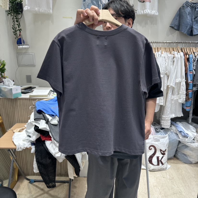 UNDERSTAR_VINTAGE韓國直郵女裝新款推薦26夏季熱賣T恤絲帶UNDERSTAR_VINTAGET恤