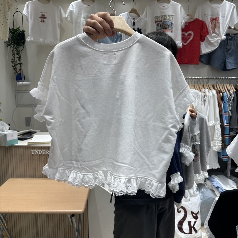 UNDERSTAR_VINTAGE韓國東大門直郵女裝新款熱賣26夏季T恤UNDERSTAR_VINTAGET恤