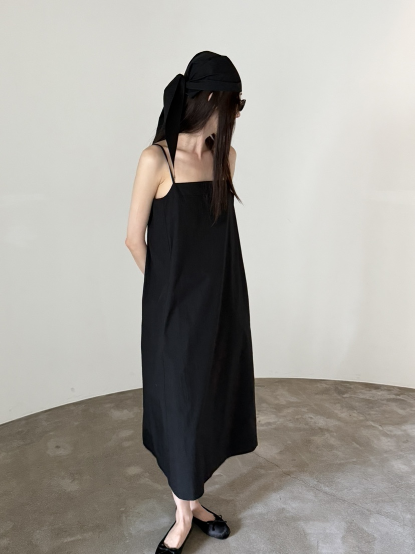 FOSET韓國直郵女士新品職業26春夏時尚真品休閑連衣裙含圍巾FOSET連衣裙