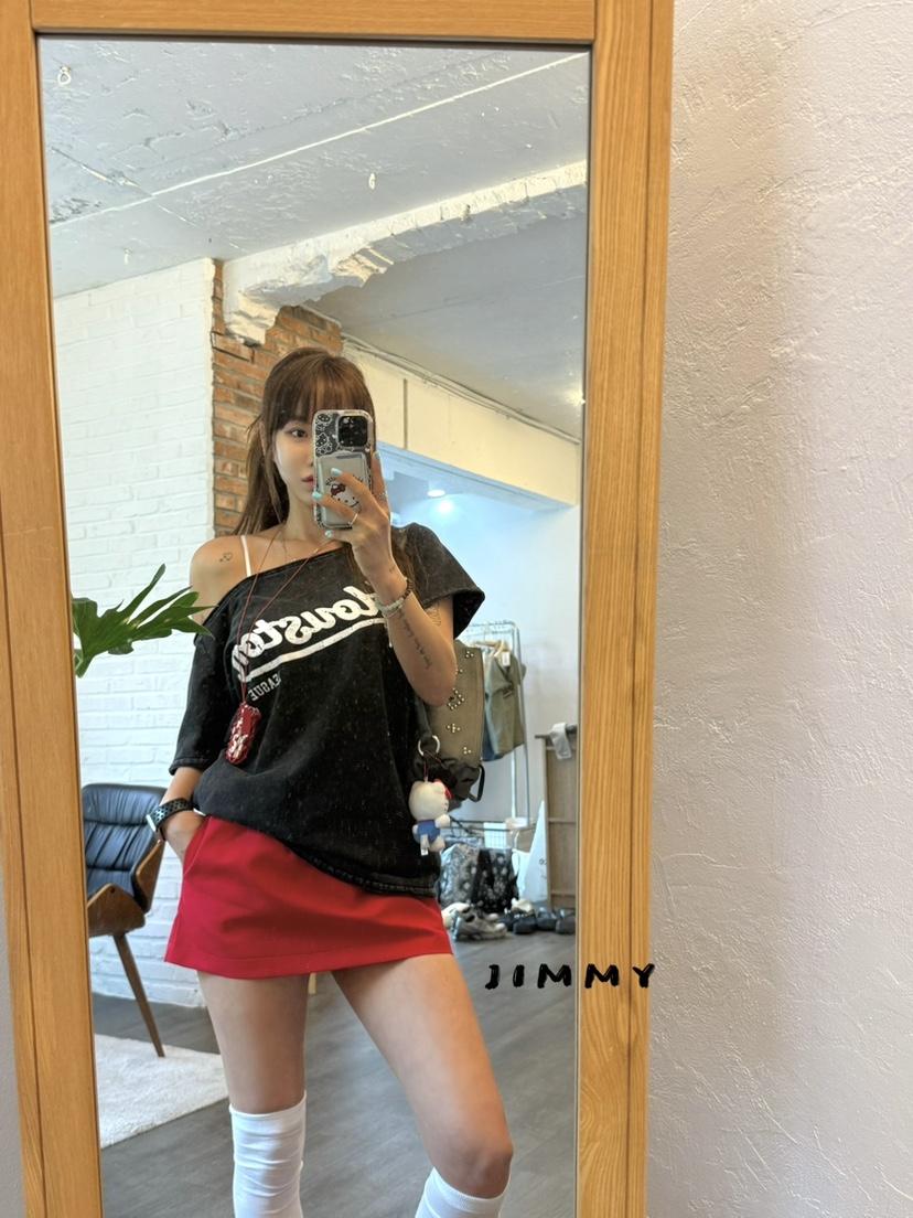 JIMMY東大門實拍女裝新品26春夏真品人氣職業時尚推薦T恤JIMMY/REMAKET恤