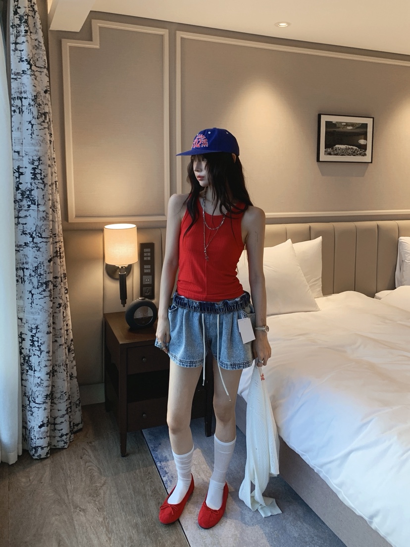 OURWAVE/OUR ROOM東大門直郵女士新品休閑時尚26春夏短褲Our Wave/Our Room短褲