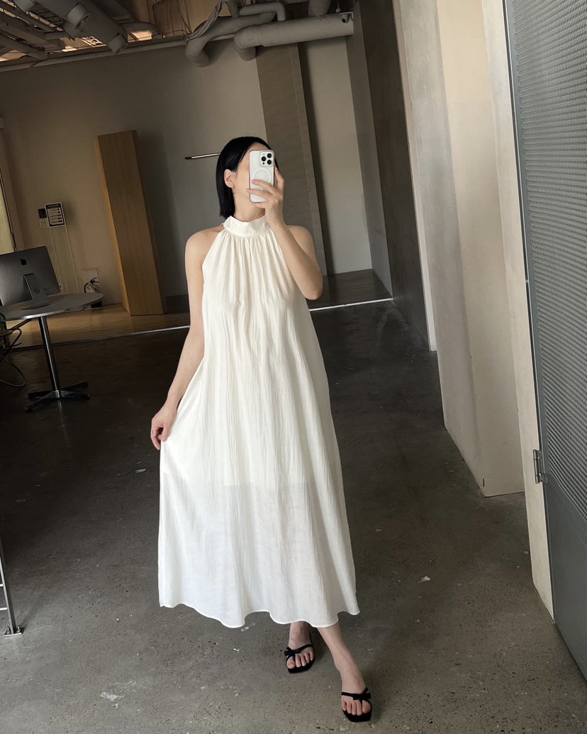 VERNI韓國直郵女士新款職業26夏季人氣熱賣連衣裙天絲真絲VERNI連衣裙