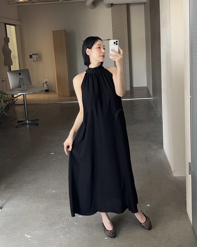 VERNI韓國直郵女士新款職業26夏季人氣熱賣連衣裙天絲真絲VERNI連衣裙
