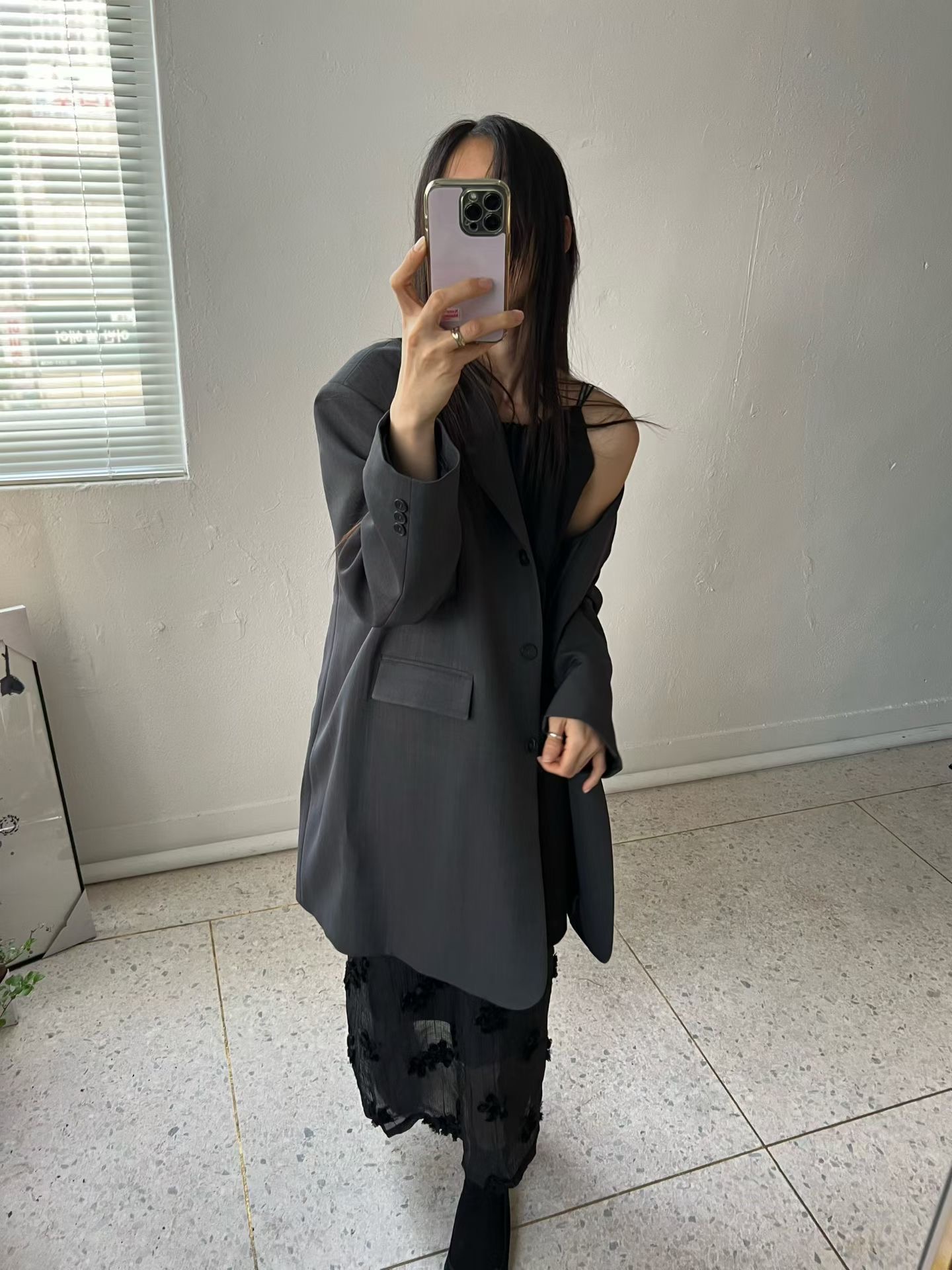BRICK韓國東大門直郵女裝新款人氣26夏季職業時尚熱賣夾克BRICK夾克